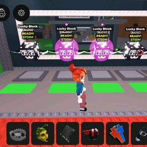 브레인롯트 훔치기 시크릿 럭키블럭 럭블