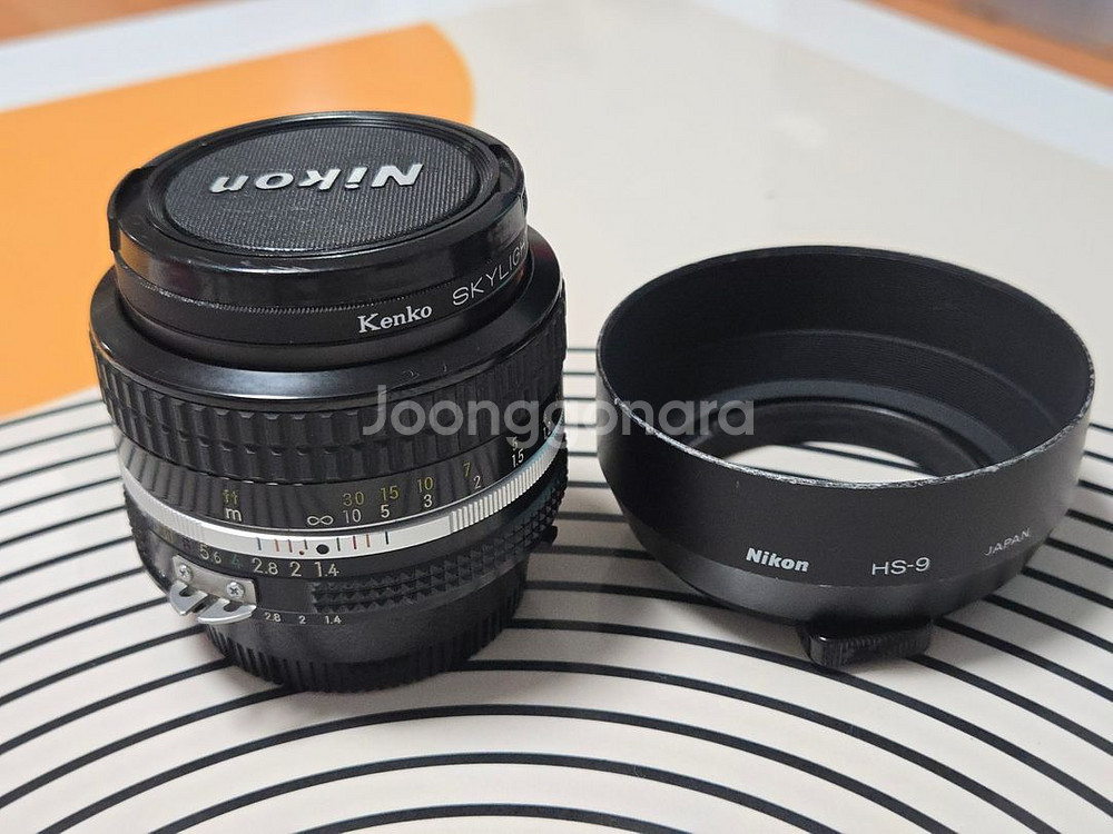 니콘 MF 50mm F1.4 Ai 50.4 렌즈--0