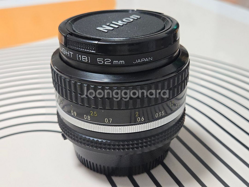 니콘 MF 50mm F1.4 Ai 50.4 렌즈--3