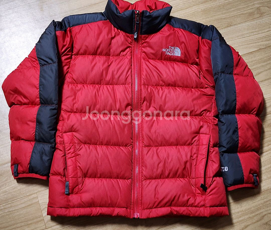 550필 노스페이스 패딩 14세 16세 140 150--0