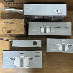 [WOLL] 독일 볼 다이아몬드 쿡 냄비 6종 세트