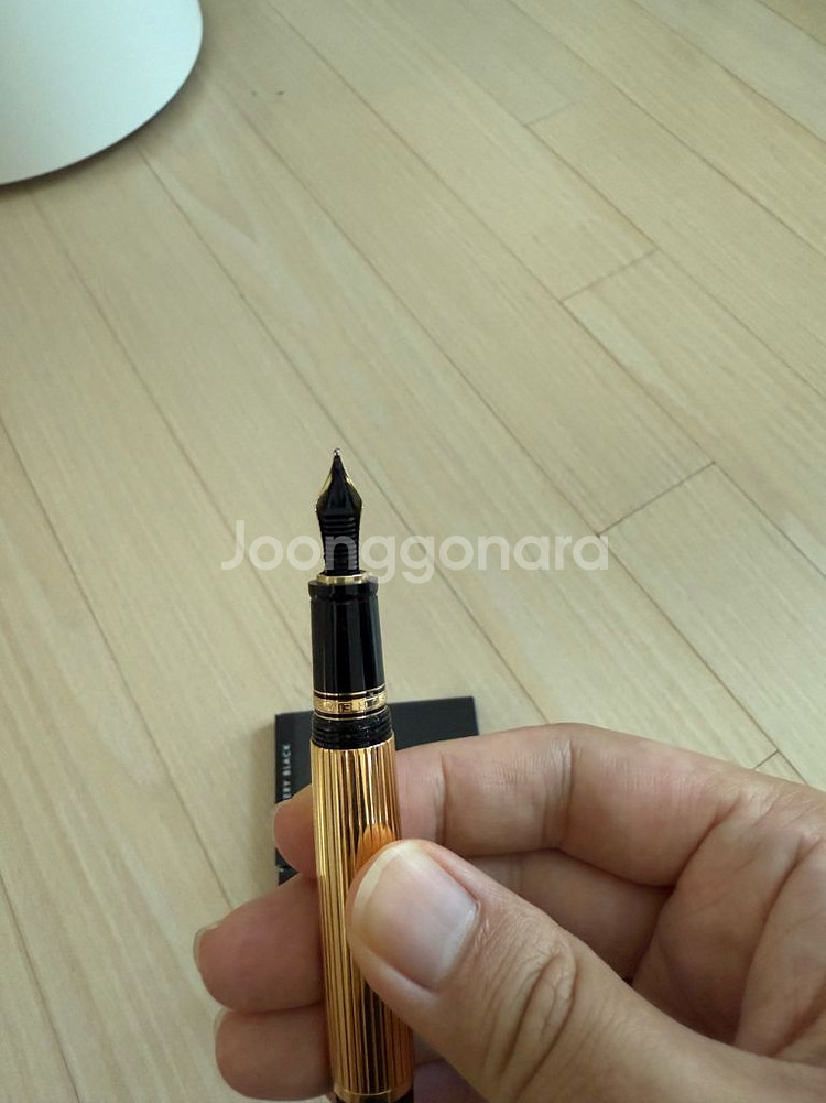 몽블랑 보헴 금장 만년필 - F--2