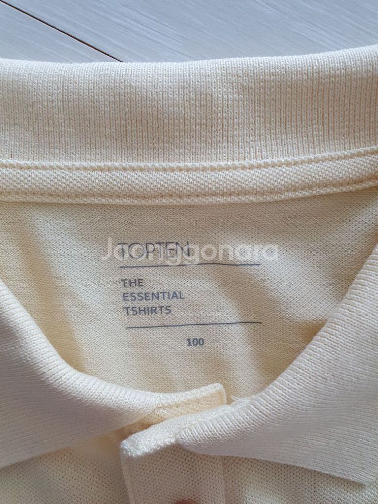 택있는 새상품)여성 탑텐 반팔티셔츠 100사이즈--3