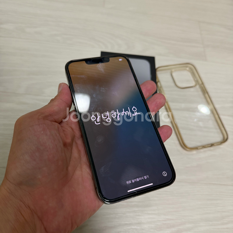 아이폰 13 pro 512기가 그래파이트 팝니다--6