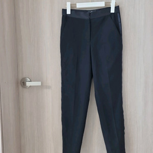 랑방 블랙 슬랙스 바지