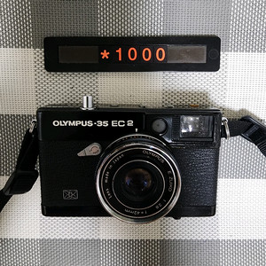 올림푸스 35 EC-2 필름카메라 블랙바디