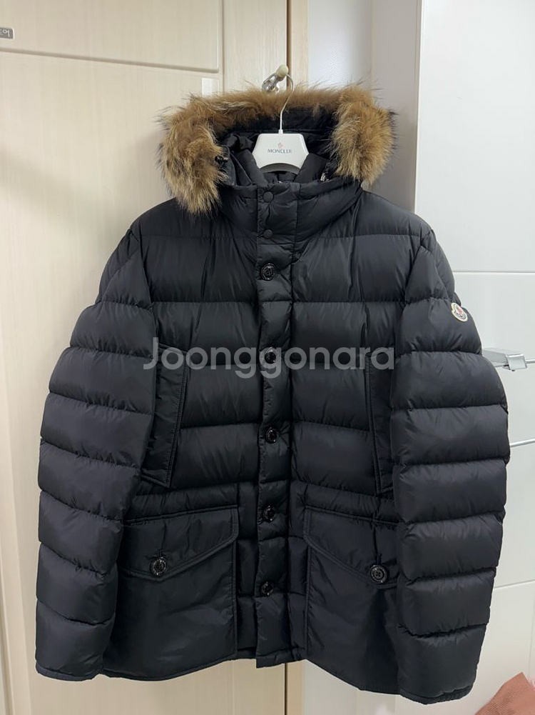 [6] 22 23 몽클레어 클루니 패딩 블랙 리얼퍼--0