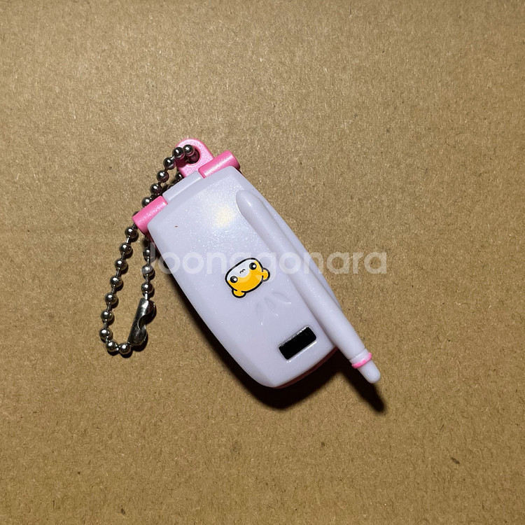 반다이 메루푸치 폰가챠 핑크 햄스터--0