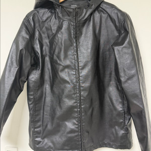 A.P.C. 블랙 후드 자켓 M