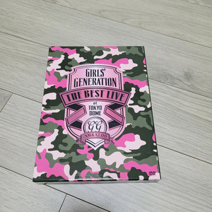 소녀시대 도쿄돔 베스트 라이브 DVD
