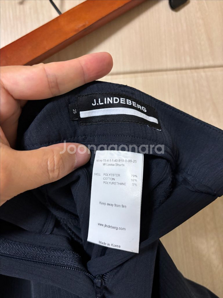 제이린드버그 여성반바지--2