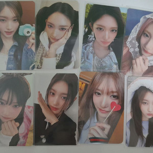 덤드림)아이브 이서 정품 포카 8장과 시크릿개봉앨범1개