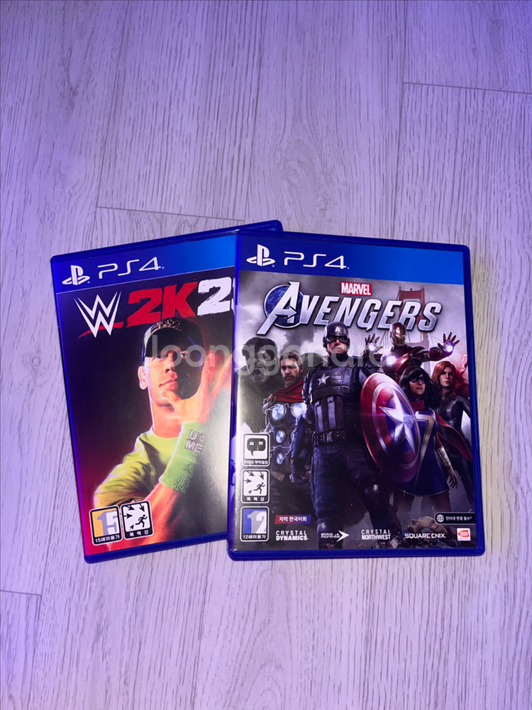 플스4 어벤져스 wwe cd 일괄로 팔아요--0