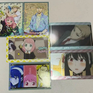 스파이패밀리 포카 스티커 양도