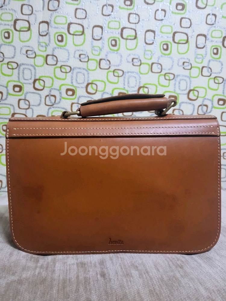 헤비츠 빅포켓사첼백 레디쉬브라운 스몰--2
