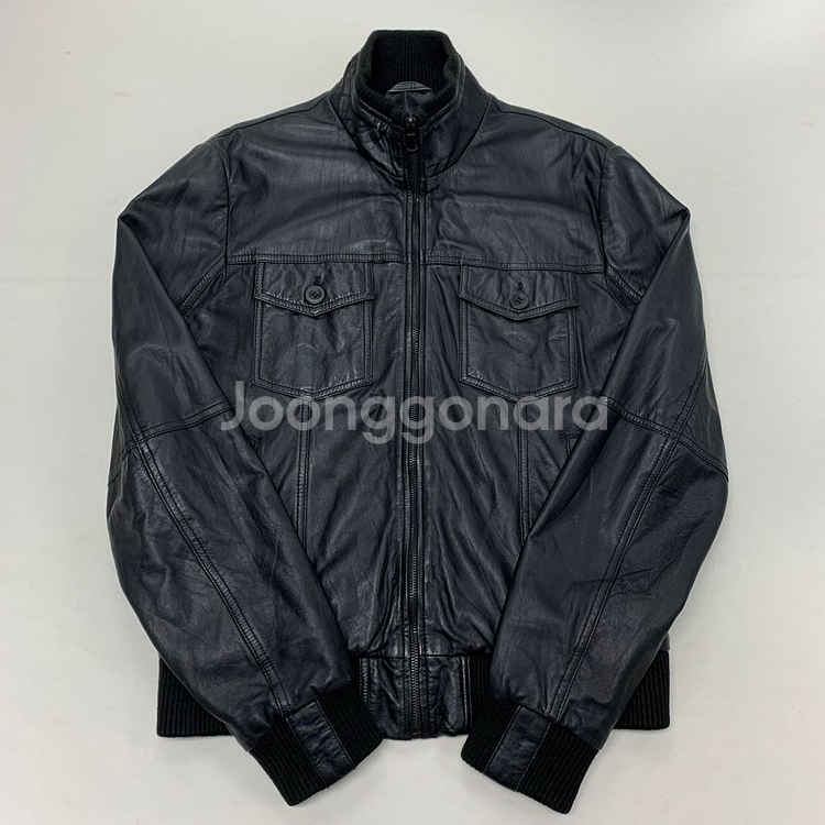 ZARA 자라 양가죽자켓 (L)--0