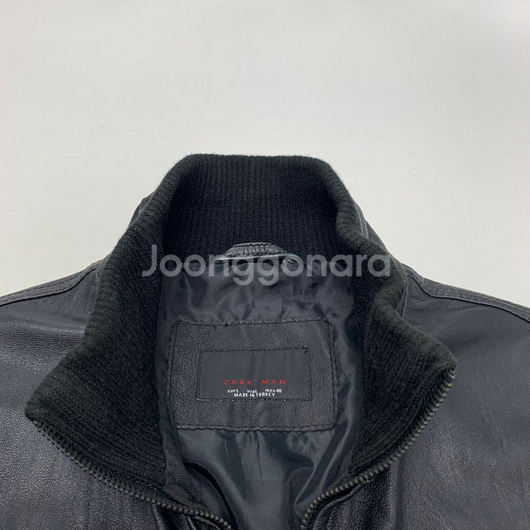 ZARA 자라 양가죽자켓 (L)--2