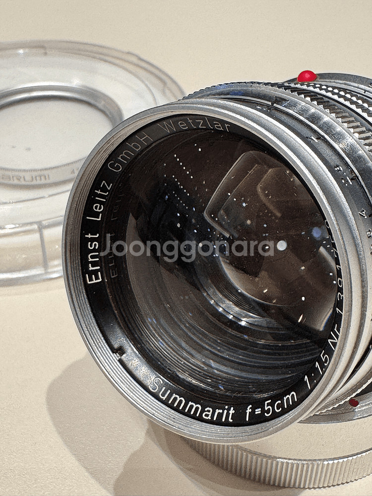 라이카 50mm f1.5 주마릿 렌즈 판매합니다.--5