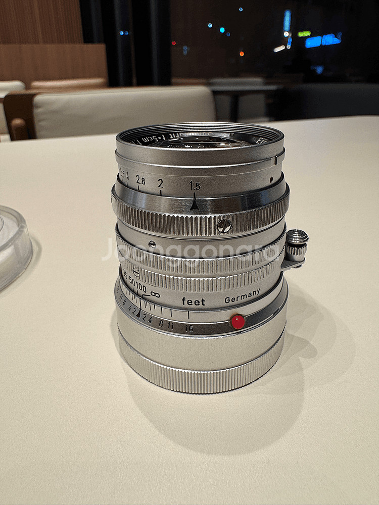 라이카 50mm f1.5 주마릿 렌즈 판매합니다.--7