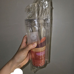 [새상품/텀블러1,빨대2,세척솔1] 오설록 국산 텀블러