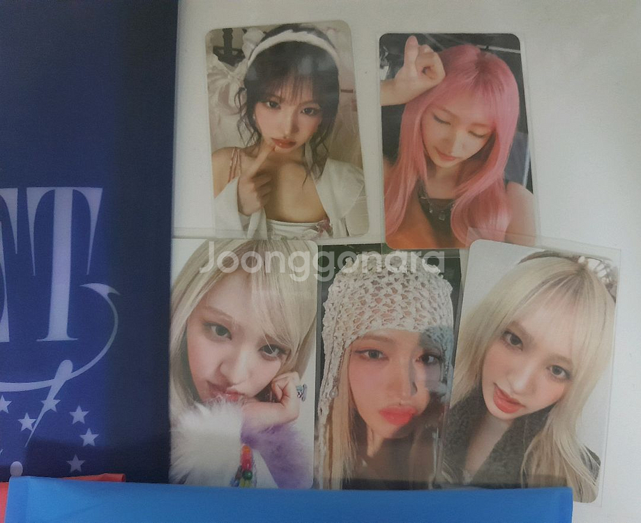 아이브 리즈포카 5장과 새상품 아이브 시크릿 앨범--1