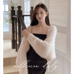 밀크코코아 가디건 볼레로