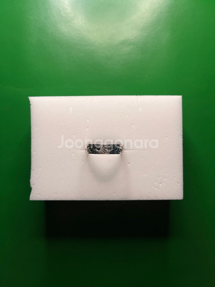 [정품] 구찌 고스트 실버 링 6MM (477339)--2