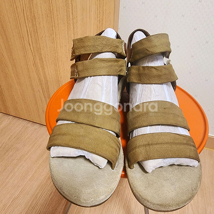 마나스 브랜드 빈티지 소가죽 샌들 40사이즈(250mm--9