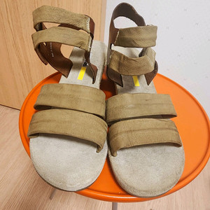 마나스 브랜드 빈티지 소가죽 샌들 40사이즈(250mm
