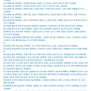 CD 7080 소장 가요 미개봉, 개봉 절판된 시디