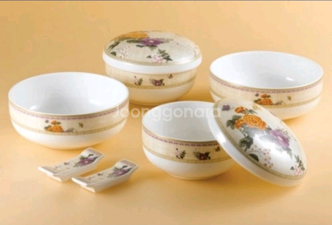 행남자기 단반상기(화촉) 8pcs--2