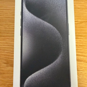 아이폰 15 Pro 블랙 티타늄 256GB