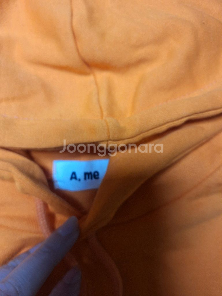 새상품 160 기모 후드.맨투맨 2벌--1