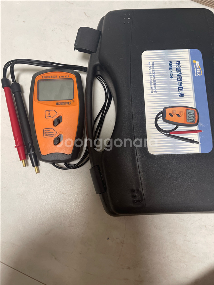 sm8124 배터리 내부저한 측정기--0