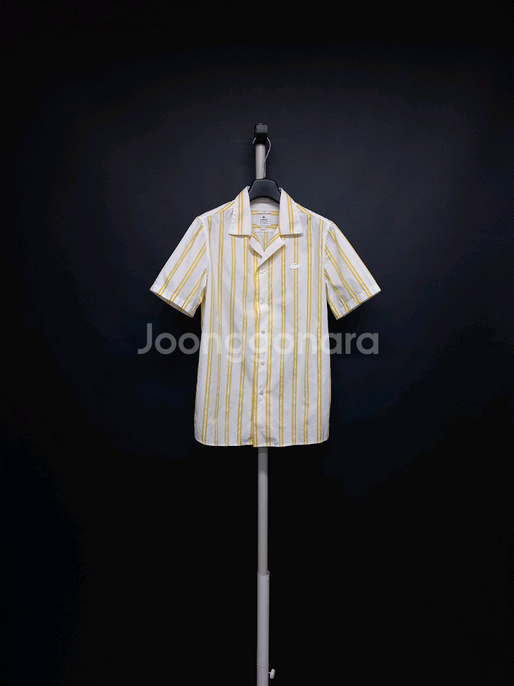 새 라코스테 춘하 박시루즈핏 남방 XS 44-66--0