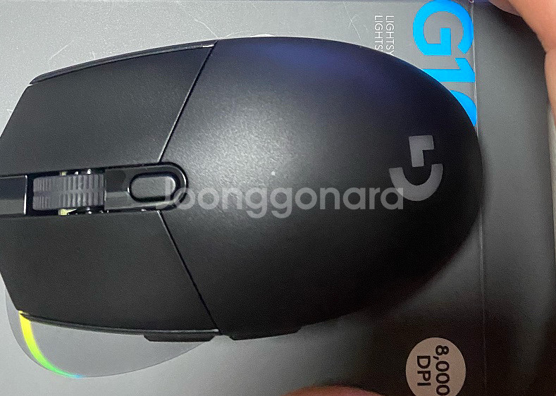 로지텍 g102 마우스 팝니다(택포 가격)--3