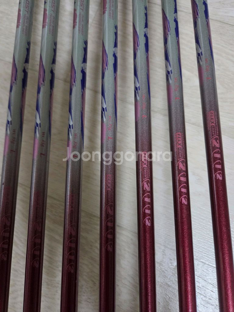 여성 젝시오12 아이언(7개) 저렴히 판매합니다--5