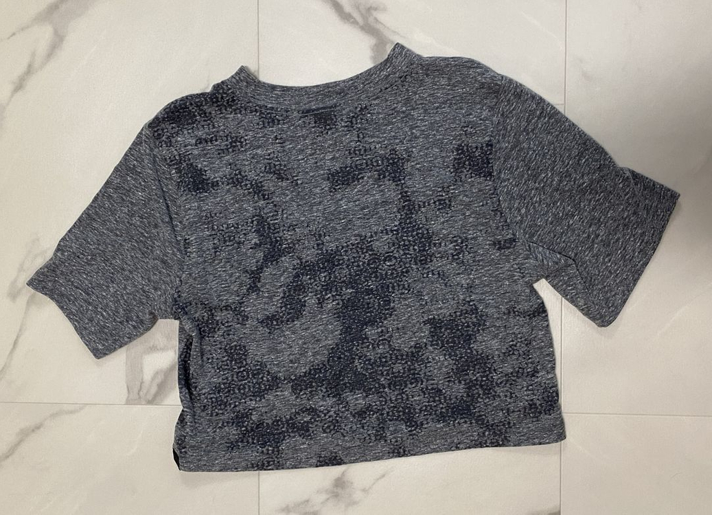 룰루레몬 LAB 릴랙스드 크롭 크루넥 티셔츠 0사이즈--4