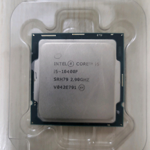 i5-10400f cpu(단품)쿨러미포함 판매 합니다