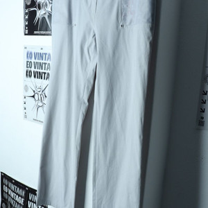 W(2XL) 발망 슬랙스 경량 바지 빅사이즈 밴딩