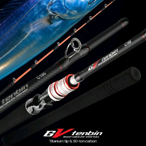 텐빈로드,준내만갈치 카본선상낚시대 티타늄팁, 가방