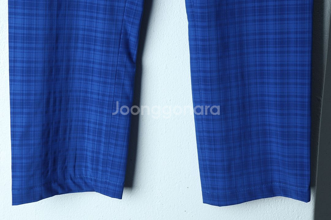 W(M-L) 헨리코튼 슬랙스 경량 바지 골프 체크--3