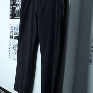 (L-XL) 르꼬끄 슬랙스 경량 바지 골프 블랙