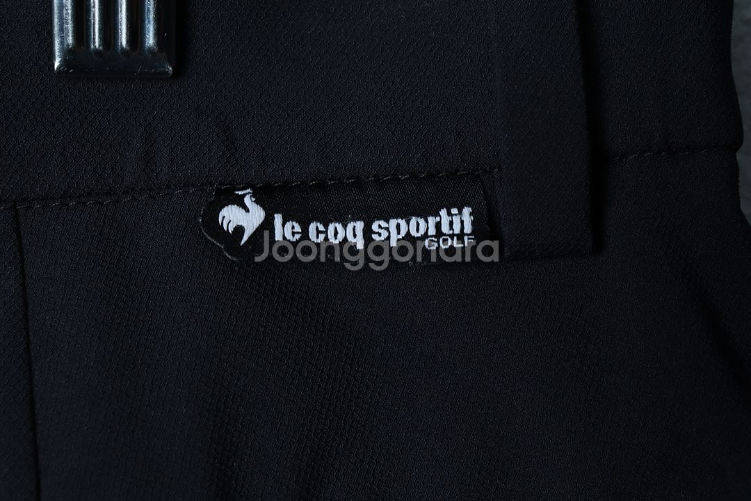 (L-XL) 르꼬끄 슬랙스 경량 바지 골프 블랙--4