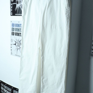 (L-XL) 헤지스 면바지 팬츠 골프 화이트
