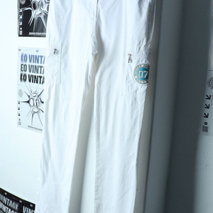 W(XL) 보그너 면바지 팬츠 골프 화이트 카고