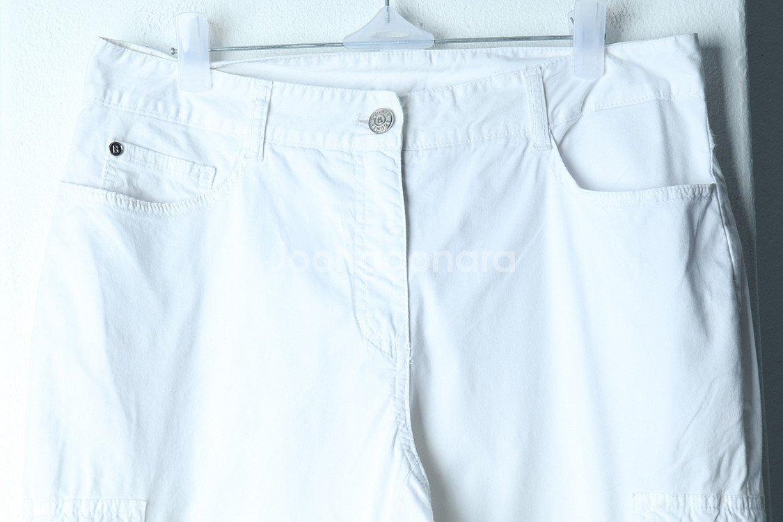 W(XL) 보그너 면바지 팬츠 골프 화이트 카고--2