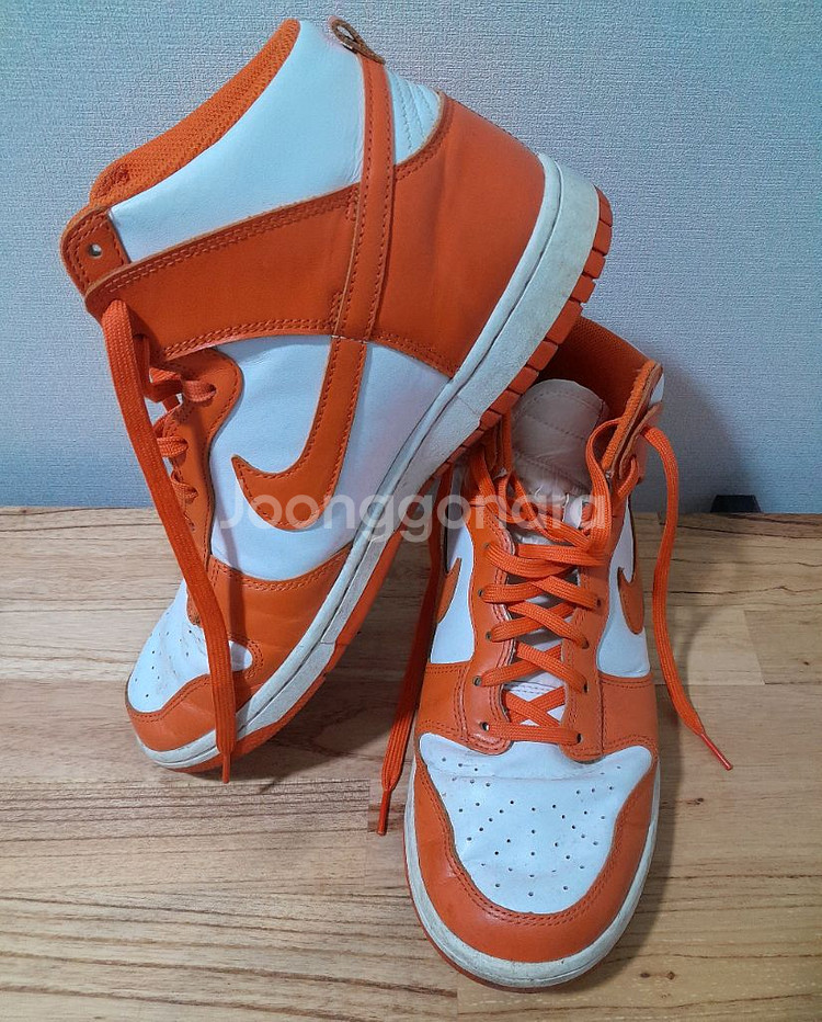 나이키 덩크 하이 시라큐스 오렌지 (290)--7