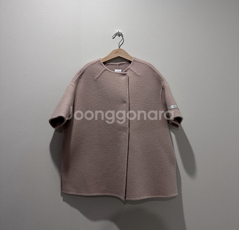 [S(5호)] 울90 핸드메이드 코트--0