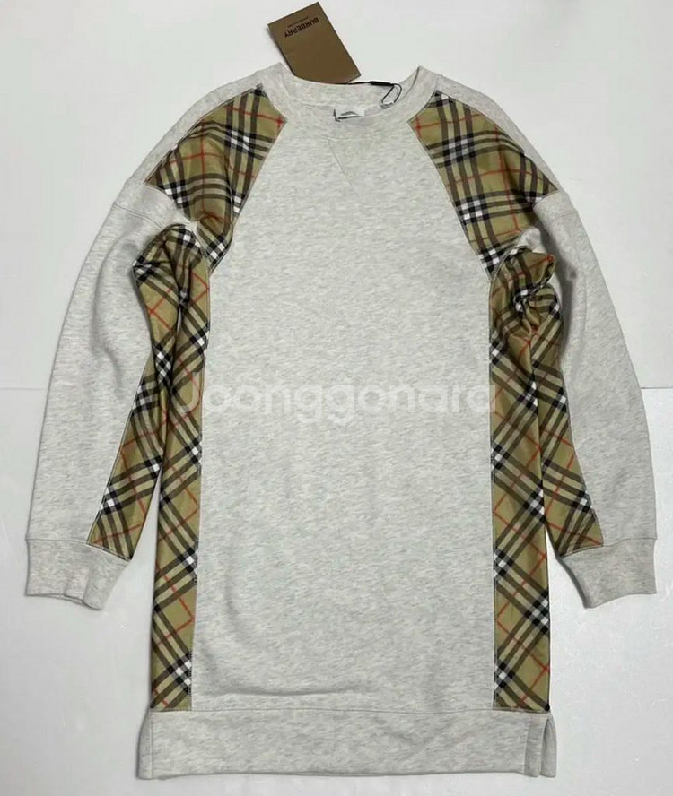 BURBERRY 버버리 키즈 빈티지체크 원피스--0